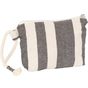 Kimood Pochette recyclée - Motifs rayés striped_ecume
