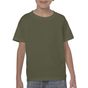 Gildan Heavy Cotton Youth T-Shirt vert militaire