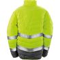 Result Soft padded safety jacket fluorescent_yellow/grey