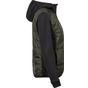 tee jays Women's hybrid-stretch hooded jacket deep_green/black