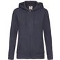 fruit of the loom Premium Hooded Sweat Jacket Lady-Fit deep_navy