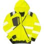 Result Recycled zipped safety hoody fluorescent_yellow