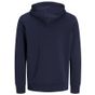 Produkt---Jack-&-Jones Sweat à capuche zippé unisexe navy_blazer