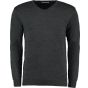 Kustom Kit Arundel V-Neck Sweater Graphite