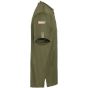 karlowsky Men's Short-Sleeve Chef Jacket Green Generation Sustainable GRS Moss green