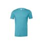 Bella Unisex heather cvc short sleeve tee heather_aqua