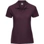 Russell Polo piqué femme RUSSELL WORKWEAR - burgundy - M