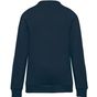 WK-Designed-To-Work Sweat-shirt Day To Day zip poche contrastée unisexe navy/fluorescent_yellow