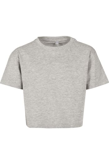 Girls Cropped Jersey Tee