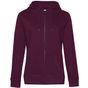B&C Collection B&C Queen Zipped Hood_° dark_cherry