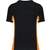 kariban Tiger - T-shirt bicolore manches courtes black/orange