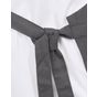 SG Accessories - Bistro Lisbon 100% Cotton Bib Apron grey