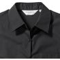 Russell Chemise en Popeline Polyester/Coton classique manches longues femme black