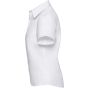 Russell Chemise Ultimate sans repassage cintrée manches courtes femme white