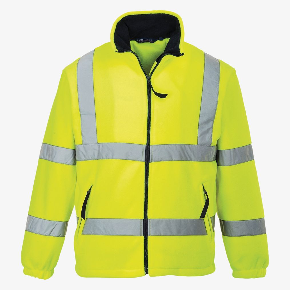 Hi-vis mesh lined fleece  portwest