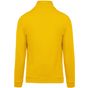 Kariban Sweat-shirt col zippé  yellow