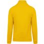 kariban Sweat-shirt col zippé  yellow