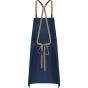 karlowsky Bib apron green-generation steel_blue