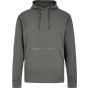 Kustom Kit Pique Hoodie with Zipped Pocket Dark grey