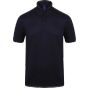Henbury Men's stretch polyester polo shirt oxford_navy