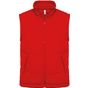 Kariban Bodywarmer doublé polaire  red