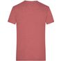 James&Nicholson Men's Heather T-Shirt red_melange