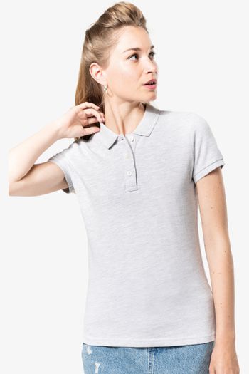 Image produit Polo vintage manches courtes femme