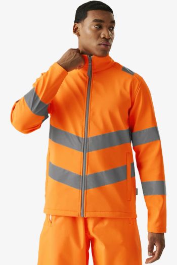 Image produit Men's Hi-Vis Pro Contract Ablaze 2 Layer Softshell Jacket
