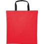 Nutshell Cabas en coton anses courtes université fire_red/black