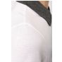 Kariban Polo jersey bicolore femme white/dark_grey_heather