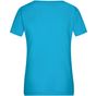 James&Nicholson Ladies' Heather T-Shirt turquoise_melange