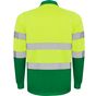Roly WRK Polaris L/S vert_jardin/jaune_fluo
