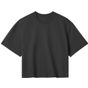 True Blanks by HM Group Womens Crop Top off_black