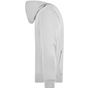 James&Nicholson Men's Hooded Jacket white