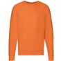 fruit of the loom Lightweight Raglan Sweat orange