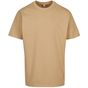 Build Your Brand Heavy Oversize Tee - union_beige - XS