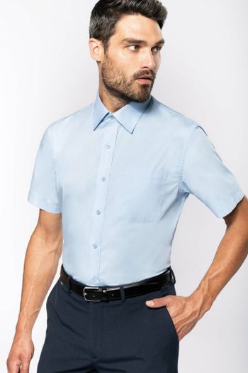Image produit Chemise popeline manches courtes