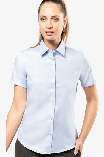 Image produit Chemise manches courtes sans repassage femme