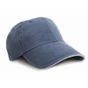 result Fine Cotton Twill Cap navy/putty