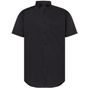 JHK Poplin shirt short sleeves black
