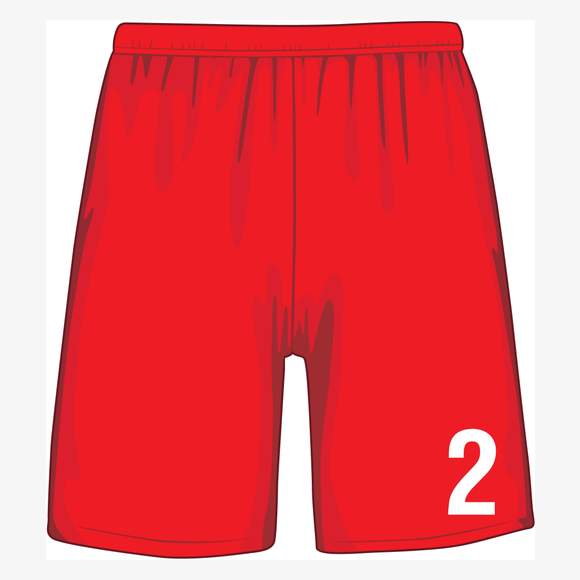 Numéros pour shorts : 2 Transfers