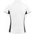 Promodoro Women´s Functional Contrast Polo white/black