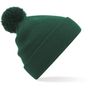 Beechfield Bonnet pompon original bottle_green