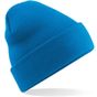 Beechfield Bonnet Original à revers sapphire_blue