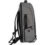 Kimood Sac à dos anti-vol  en polyester. graphite_grey_heather/black
