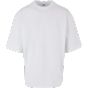 Build Your Brand Oversized Sleeve Tee white
