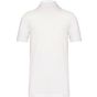 kariban Polo piqué Bio180 homme white