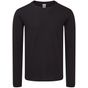 fruit of the loom Iconic 150 Classic Long Sleeve T black
