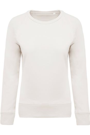 Image produit Sweat-shirt BIO col rond manches raglan femme 