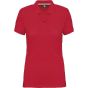 WK Designed To Work Polo manches courtes femme red